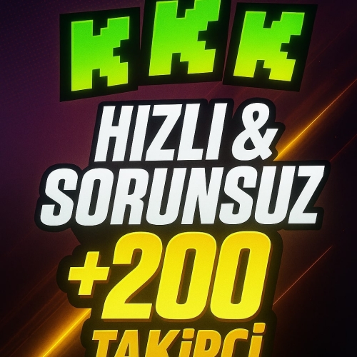  ✨EN UYGUNU  Kick +200 Takipçi FP