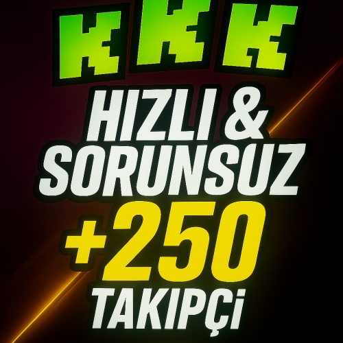  EN UYGUNU Kick +250 Takipçi FP
