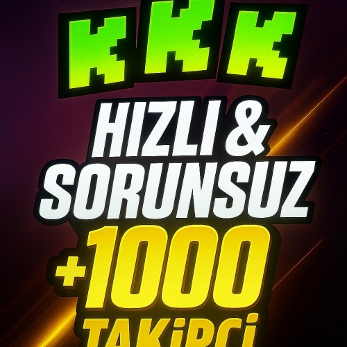  ✨EN UYGUNU  Kick +1000 Takipçi FP