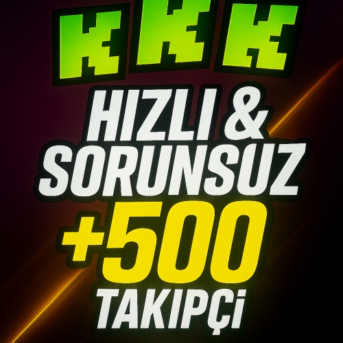  ✨EN UYGUNU  KICK +500 Takipçi FP