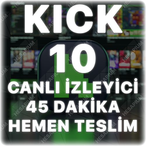  Kick 10 Canlı Yayın İzleyici - 45 Dakika