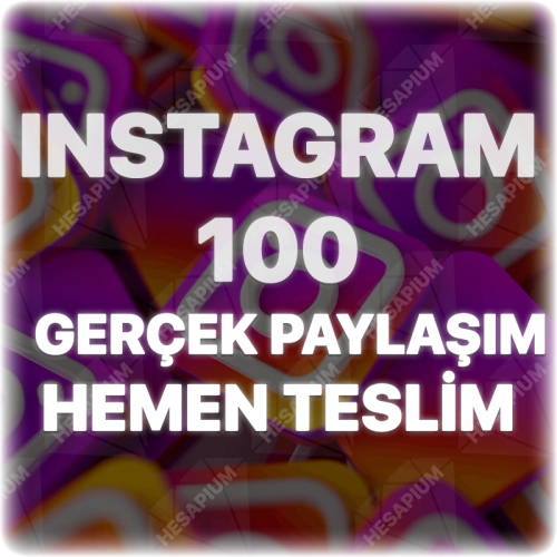  Instagram 100 Organik Paylaşım - Keşfet Etkili
