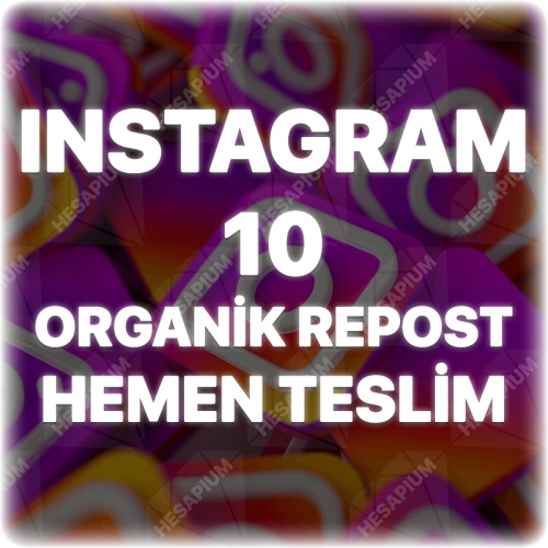  Instagram 10 Organik Repost - Keşfet Etkili