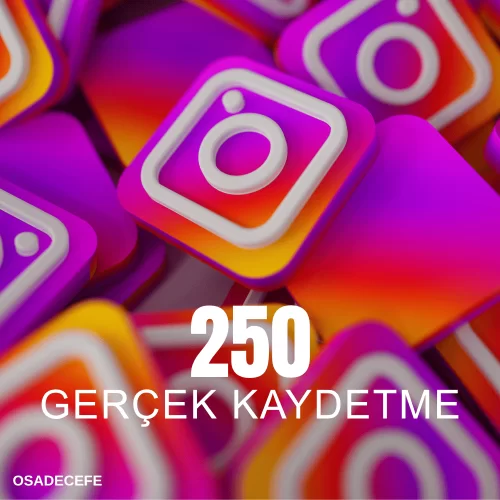  İNSTAGRAM 250 KAYDETME DOGAL ARTIŞ