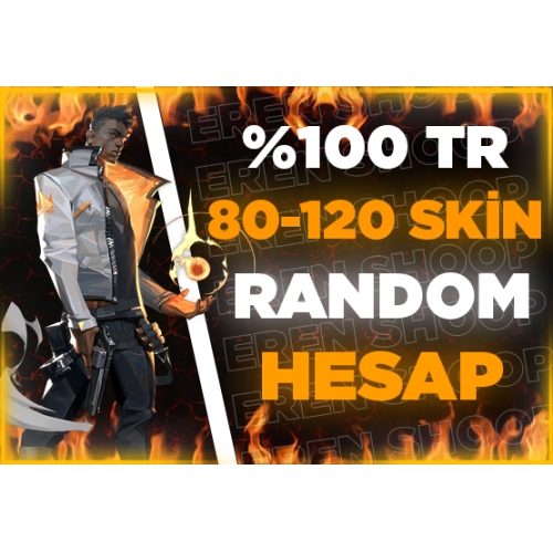  ✨ 100 TR ÖZEL STOK ✨ 80-120 SKİN RANDOM