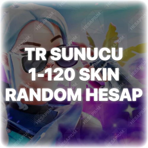  TR SUNUCU 1-120 RANDOM SKİN GARANTİLİ