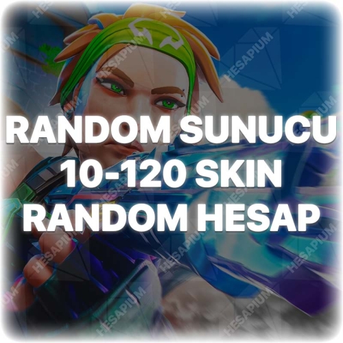  RANDOM SUNUCU 10-120 SKIN GARANTİLİ RANDOM