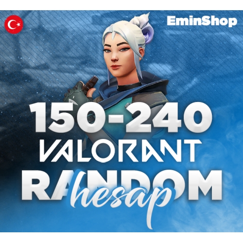  TR SERVER 150 - 240 SKİN GARANTİ RANDOM HESAP