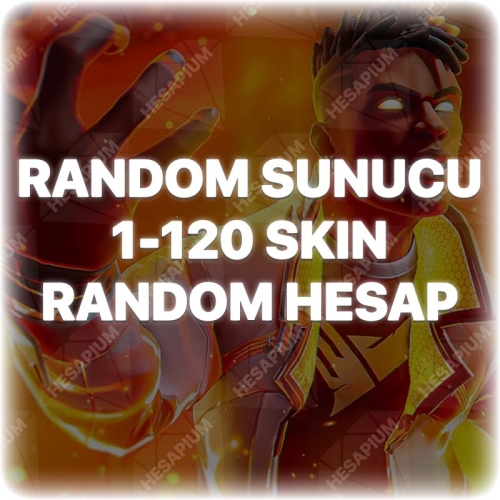  RANDOM SUNUCU 1-120 SKIN GARANTİLİ RANDOM