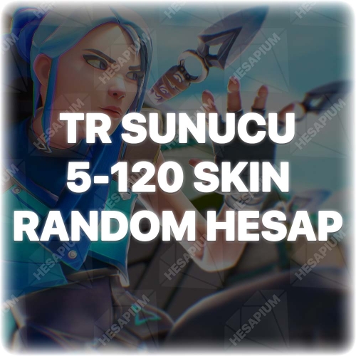  TR SUNUCU 5-120 RANDOM SKİN GARANTİLİ