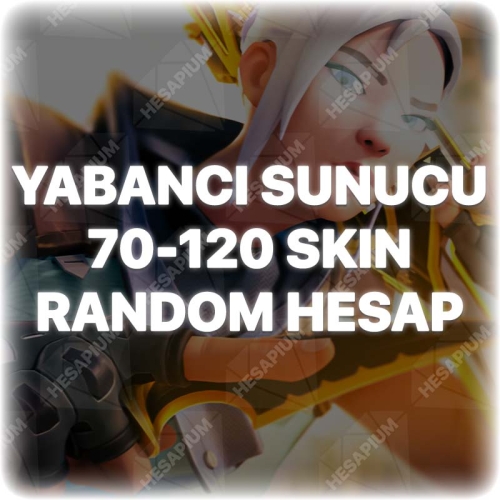  YABANCI SUNUCU 70-120 SKIN GARANTİLİ RANDOM