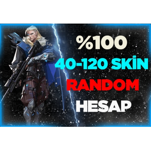  ⭐KALİTELİ100 40 - 120 SKİN GARANTİ RANDOM⭐