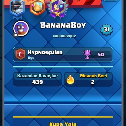  Crash Royale 5500 kupa para yatırılmış efso hesap