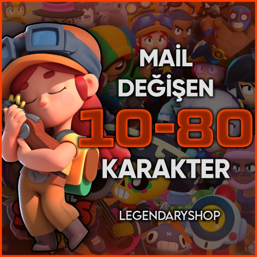  ⭐10-100 Karakter Garanti Mail Değişen⭐