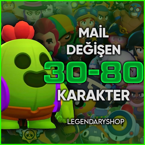  ⭐30-100 Karakter Garanti Mail Değişen⭐