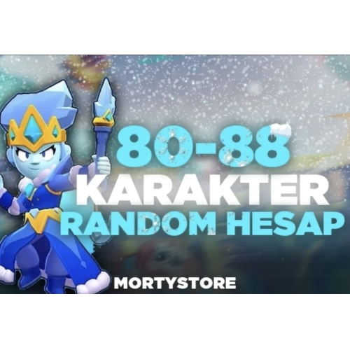  ⭐️  80-88  Karakter Garantili Random Hesap⭐️