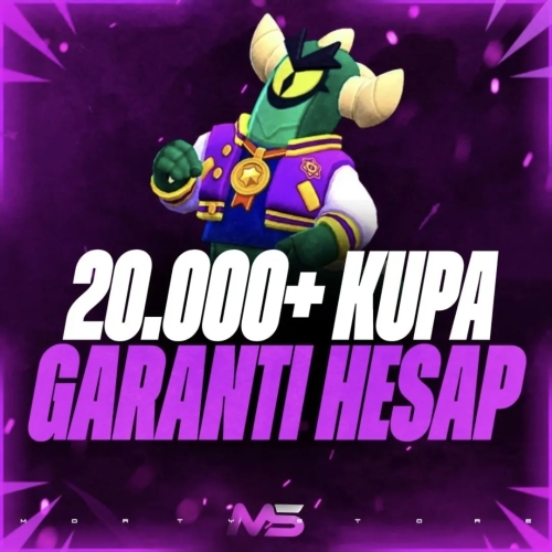  ⭐️BRAWL STARS 20.000+ KUPA GARANTİLİ RANDOM HESAP⭐️
