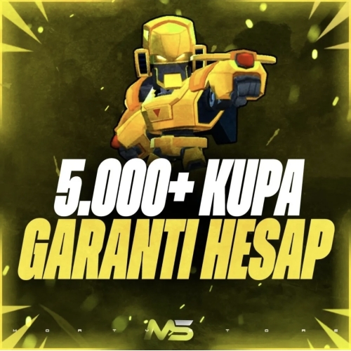  ⭐️BRAWL STARS 5.000+ KUPA GARANTİLİ RANDOM HESAP⭐️