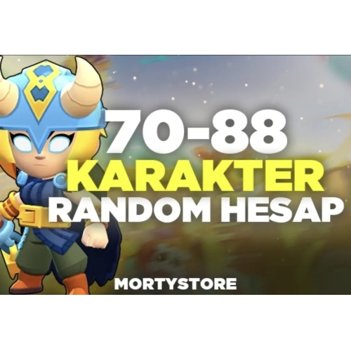  ⭐️  70-88  Karakter Garantili Random Hesap⭐️