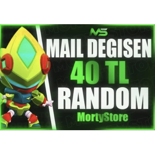  ⭐️Mail Değişen  40Tl  Random Hesap⭐️