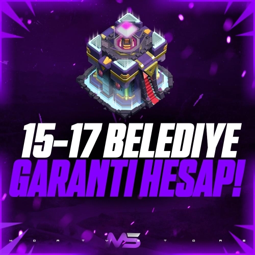 ⭐️ 15-17 Belediye Garantili Random hesap⭐️