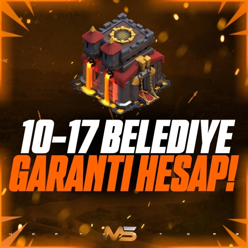  ⭐️ 10-17 Belediye Garantili Random hesap⭐️