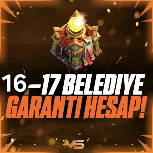  ⭐️ 16-17 Belediye Garantili Random hesap⭐️