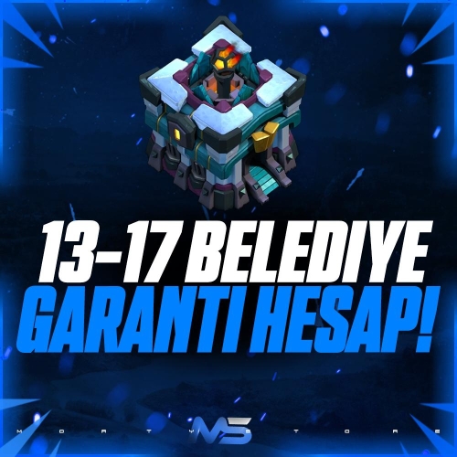  ⭐️ 13-17 Belediye Garantili Random hesap⭐️