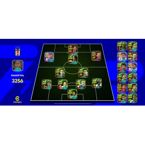  Pes 2256 güç