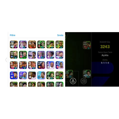  eFootball satilik hesap