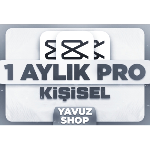 KİŞİSEL - Capcut Pro ⭐ 1 AYLIK OTO TESLİM