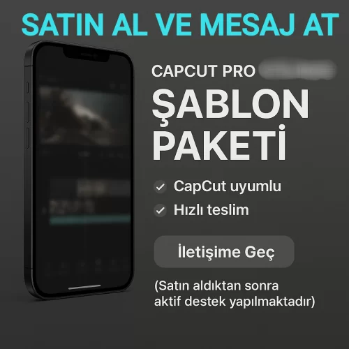  CAPCUT PRO ÖMÜR BOYU