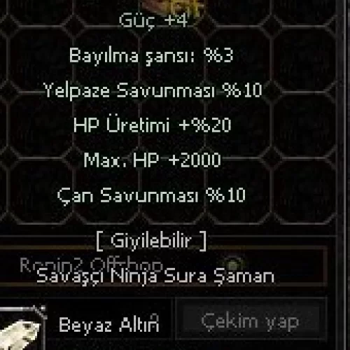  +9 BEYAZ ALTIN KOLYE