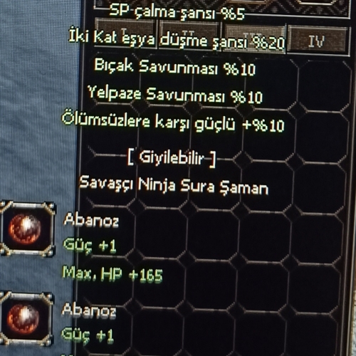  +9 abanoz küpe
