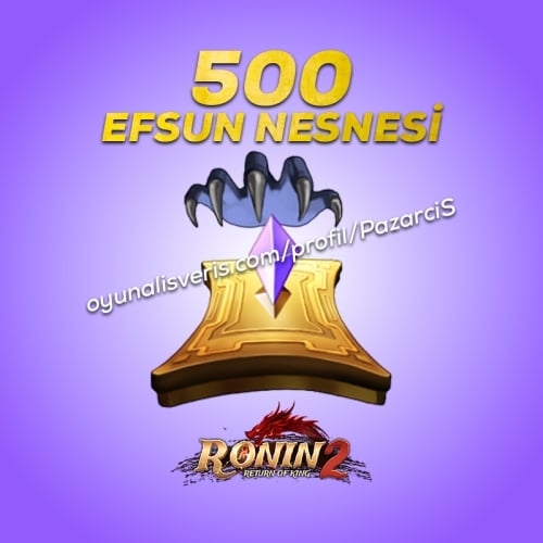  500 TANE EFSUN NESNESİ 450 TL  OYUN İCİ PM O1MALATYAL1O