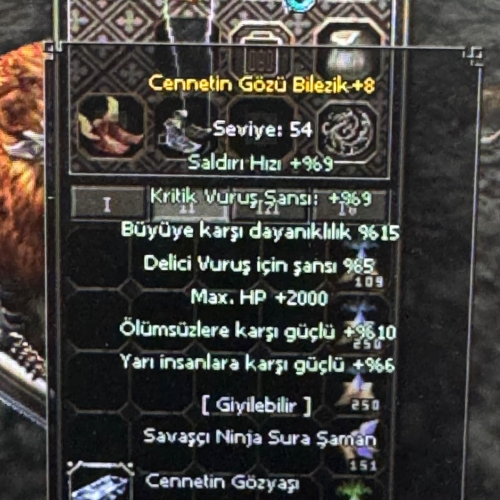 +7 ELİT CENNET BİLEZİK