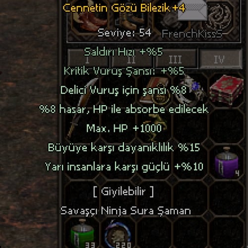 55 EN ELİT CENNE BİLEZİK PAZARLIK OLUR