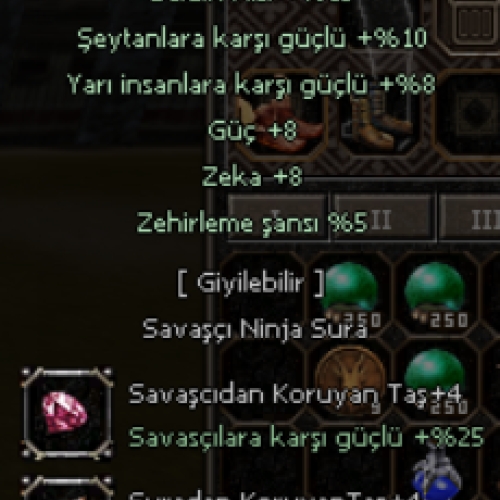  +9 MUHAREBE KILICI FULL TAŞ MUHO