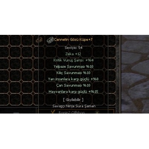  +7 CENNET KÜPE
