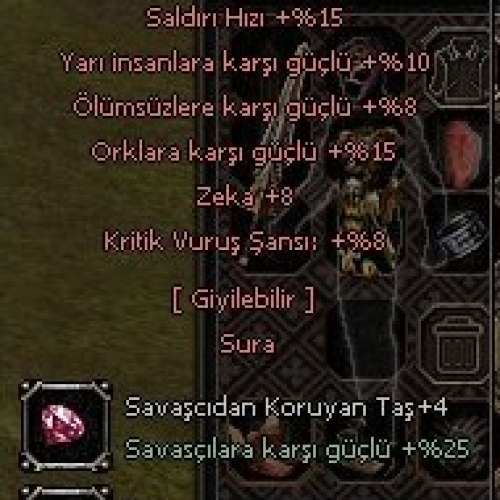  +9 HORTLAK KILICI