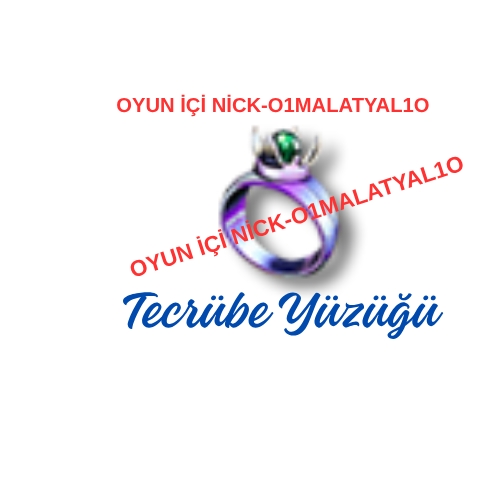  TECRÜBE YÜZÜGÜ  10 TANE 150TL
