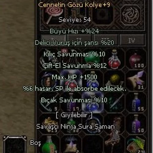  CENNET GÖZÜ KOLYE +9