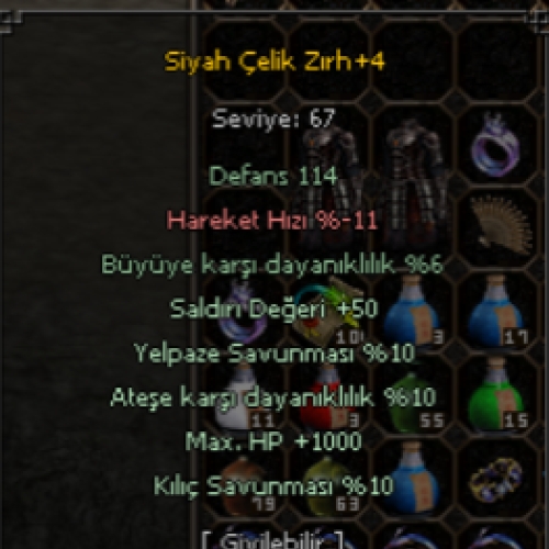  SİYAH ÇELİK