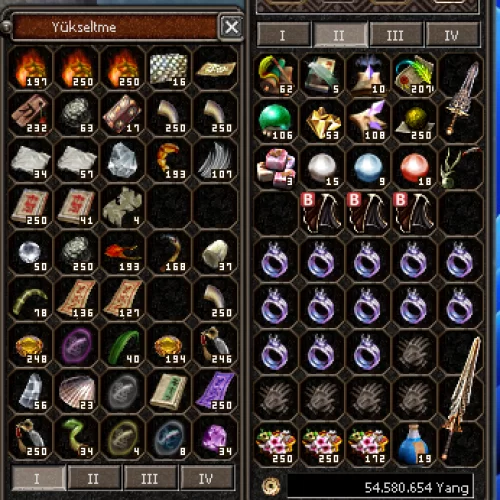  RESİMDEKİLER KOMPLE TEK FİYAT + 700 EP VERİLECEK 3250