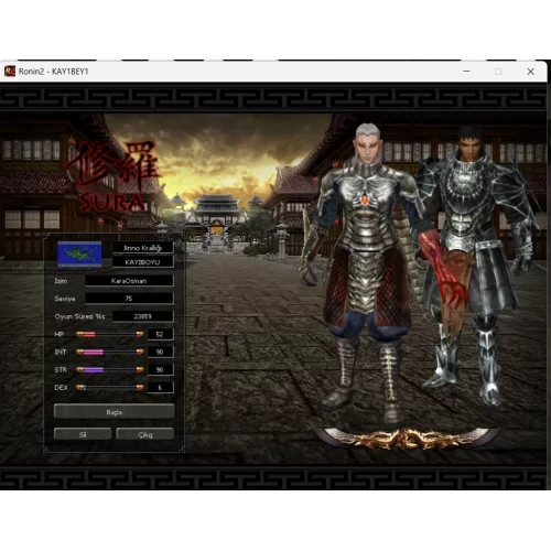  75 LVL BUYULU VE 70 ZIHINSEL AYNI ID DE 2 CAR SATLIK