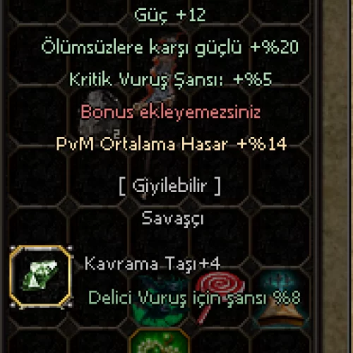  60 ORT 12 GÜÇ 14 PVM +9 KİN HO