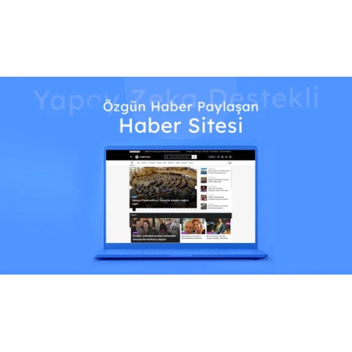  Yapay Zeka ile Otomatik Haber Paylaşan Haber Sitesi