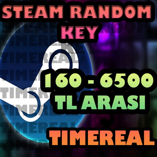  Steam 190 Tl - 7.500 Tl Random Key  Oto Teslim