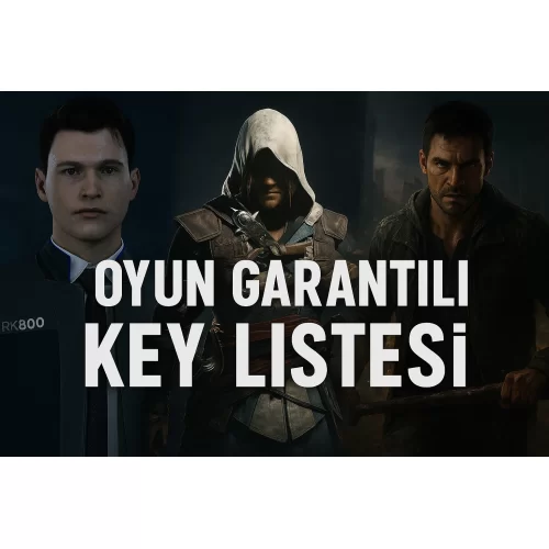 LİSTE GARANTİLİ STEAM RANDOM KEY