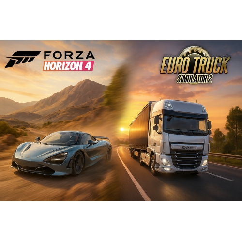  Forza horizon 4  Euro truck simulator 2